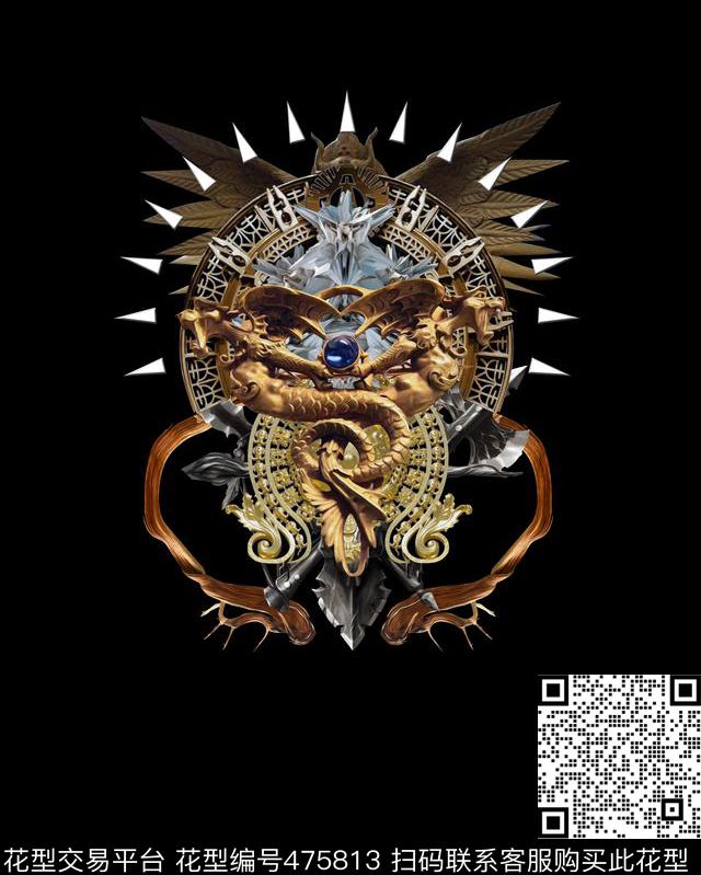 定位胸花石雕古老复古欧式数码印花华亿平台下载（图片编号: 475813） - 瓦栏（Walan）