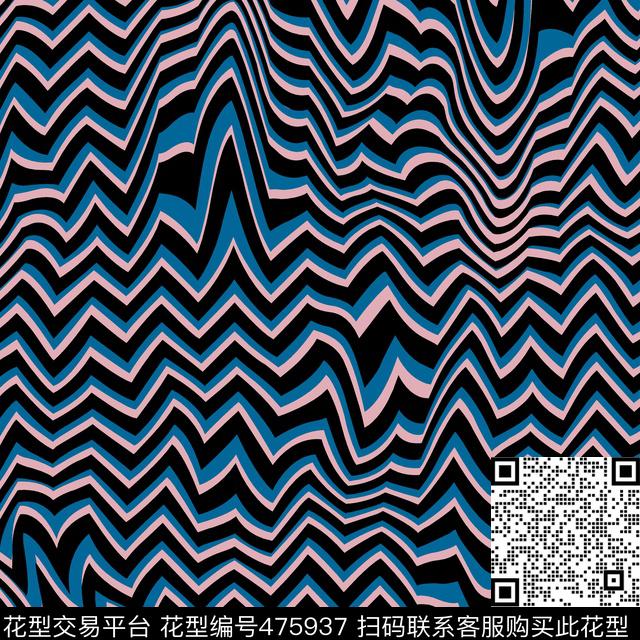 几何精美时尚大牌传统印花华亿平台下载（图片编号: 475937） - 瓦栏（Walan）