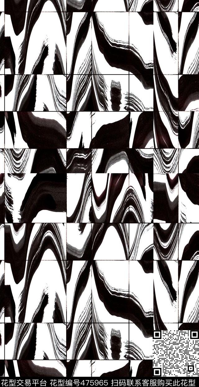 几何元素大理石纹路地质传统印花华亿平台下载（图片编号: 475965） - 瓦栏（Walan）