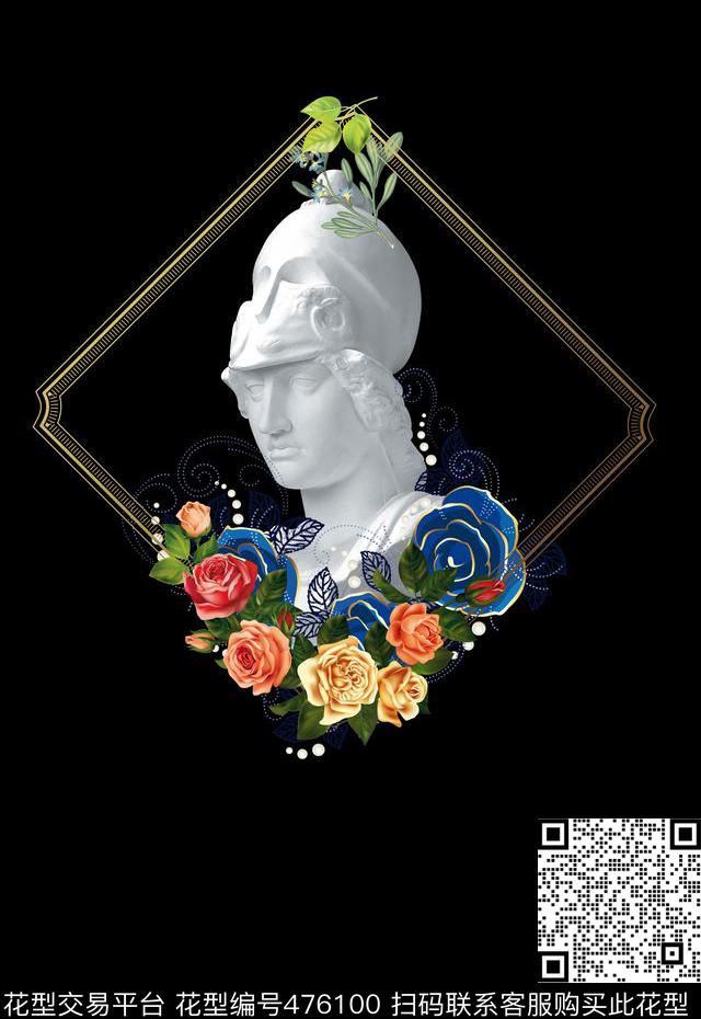 定位雕像时尚数码印花华亿平台下载（图片编号: 476100） - 瓦栏（Walan）