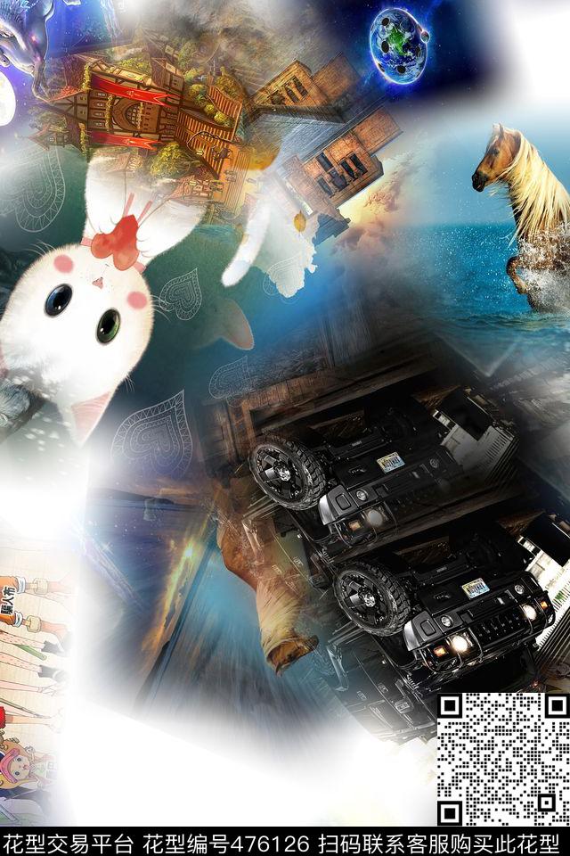 时尚大牌都市数码印花华亿平台下载（图片编号: 476126） - 瓦栏（Walan）