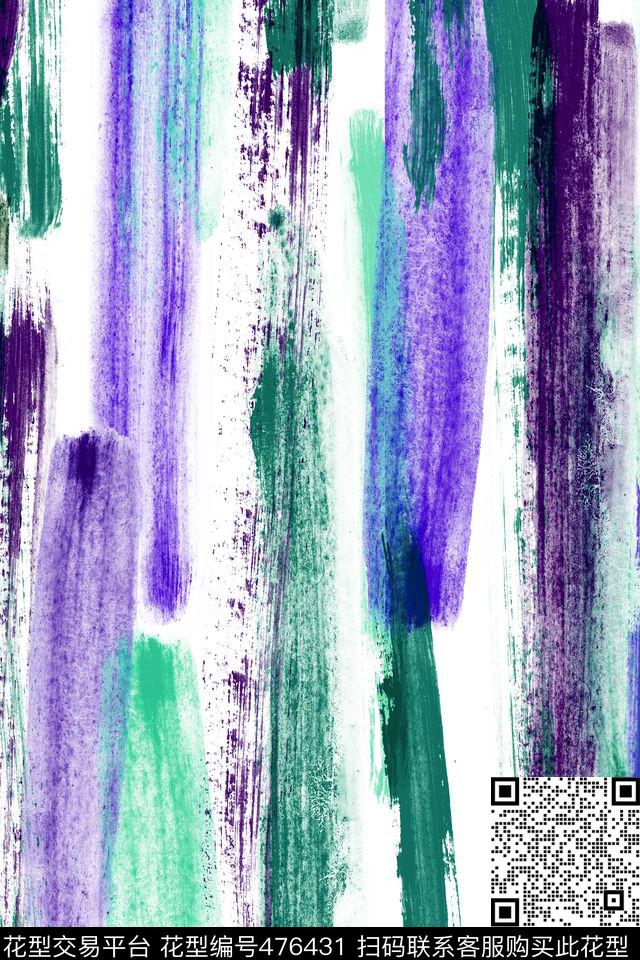 中国风休闲水墨数码印花华亿平台下载（图片编号: 476431） - 瓦栏（Walan）