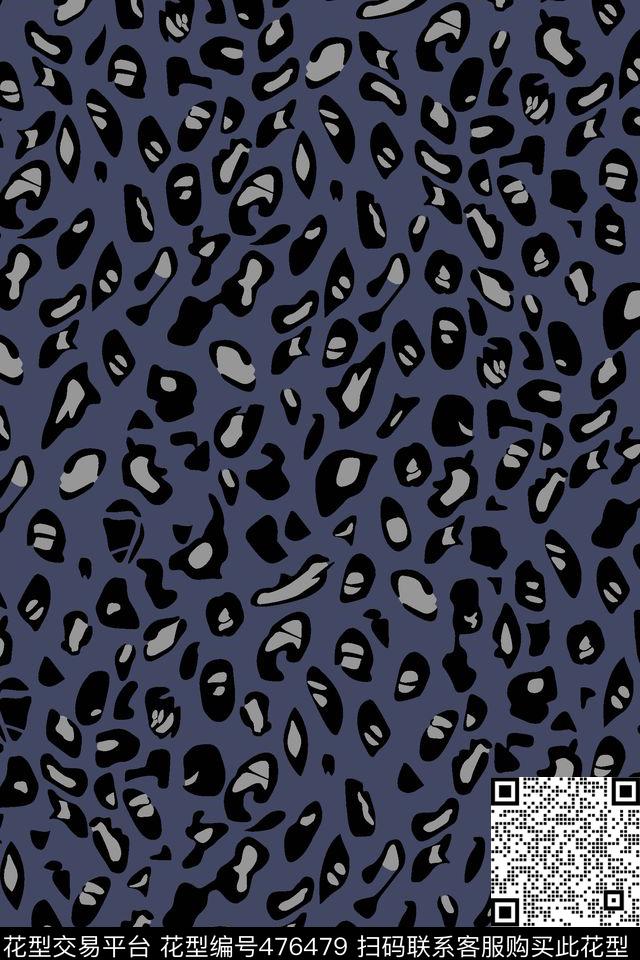 豹纹复古传统印花传统印花华亿平台下载（图片编号: 476479） - 瓦栏（Walan）