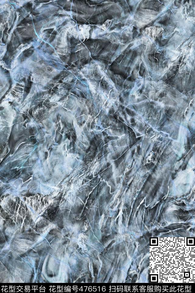 大理石石纹写实数码印花华亿平台下载（图片编号: 476516） - 瓦栏（Walan）
