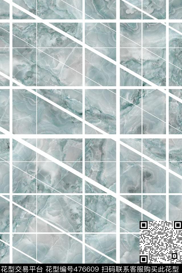 石纹大理石潮流数码印花华亿平台下载（图片编号: 476609） - 瓦栏（Walan）