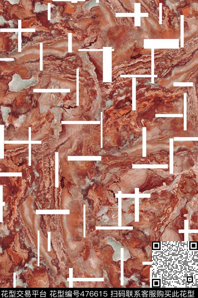 抽象大理石石纹数码印花华亿平台下载（图片编号: 476615） - 瓦栏（Walan）