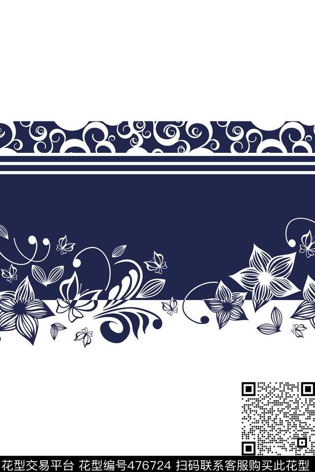 民族纹饰花卉传统印花华亿平台下载（图片编号: 476724） - 瓦栏（Walan）