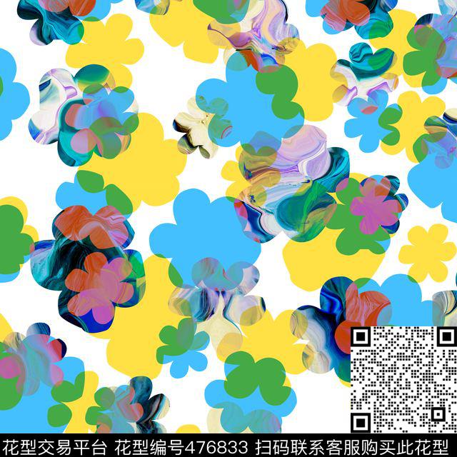 女装华亿平台清新时尚数码印花华亿平台下载（图片编号: 476833） - 瓦栏（Walan）