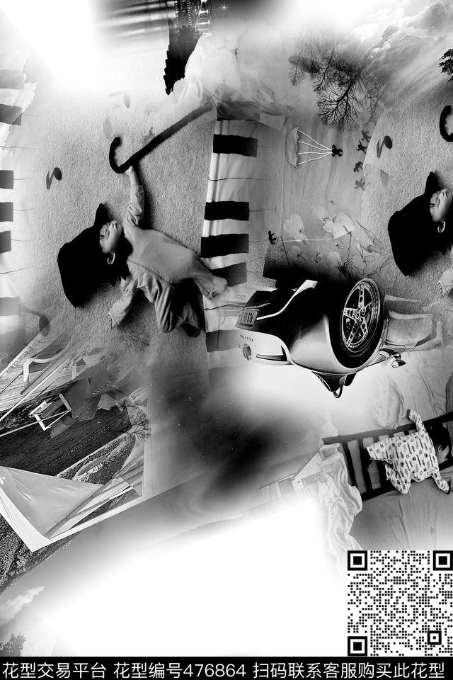 大牌男女时尚数码印花华亿平台下载（图片编号: 476864） - 瓦栏（Walan）