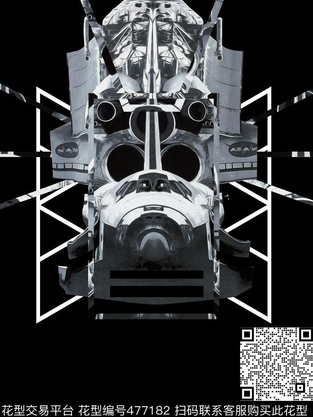 MarceloBurlon风格T恤卫衣男士花形潮牌传统印花华亿平台下载（图片编号: 477182） - 瓦栏（Walan）