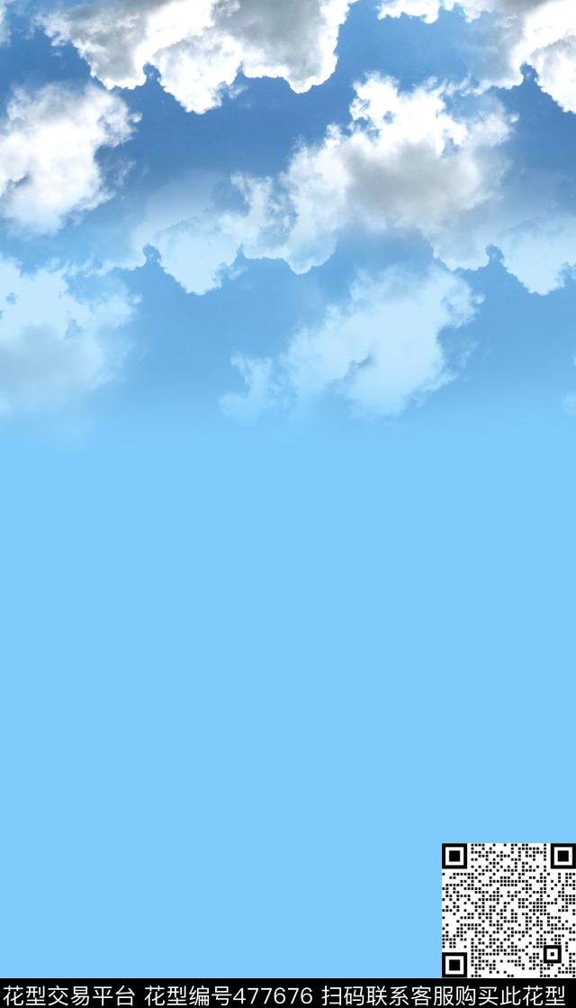 白云复古男装华亿平台数码印花华亿平台下载（图片编号: 477676） - 瓦栏（Walan）