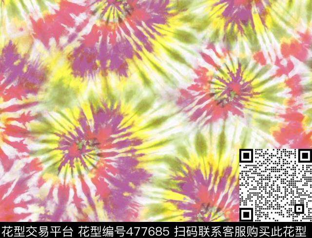 抽象过渡花数码印花华亿平台下载（图片编号: 477685） - 瓦栏（Walan）