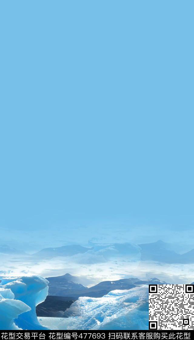 冰山潮流男装华亿平台数码印花华亿平台下载（图片编号: 477693） - 瓦栏（Walan）