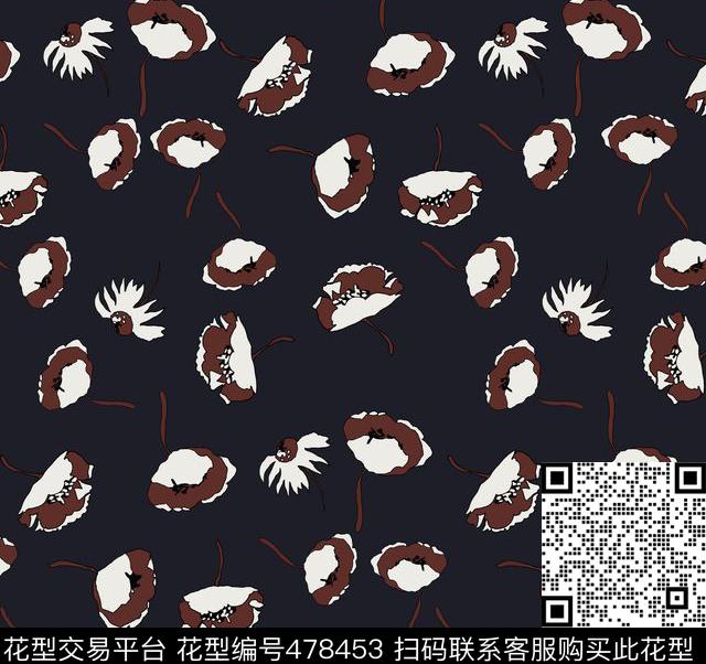 潮流时尚传统印花电脑手绘印花传统印花华亿平台下载（图片编号: 478453） - 瓦栏（Walan）