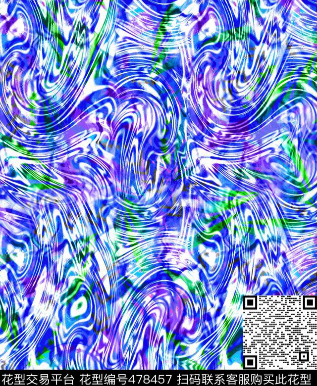 数码华亿平台运动抽象数码印花华亿平台下载（图片编号: 478457） - 瓦栏（Walan）