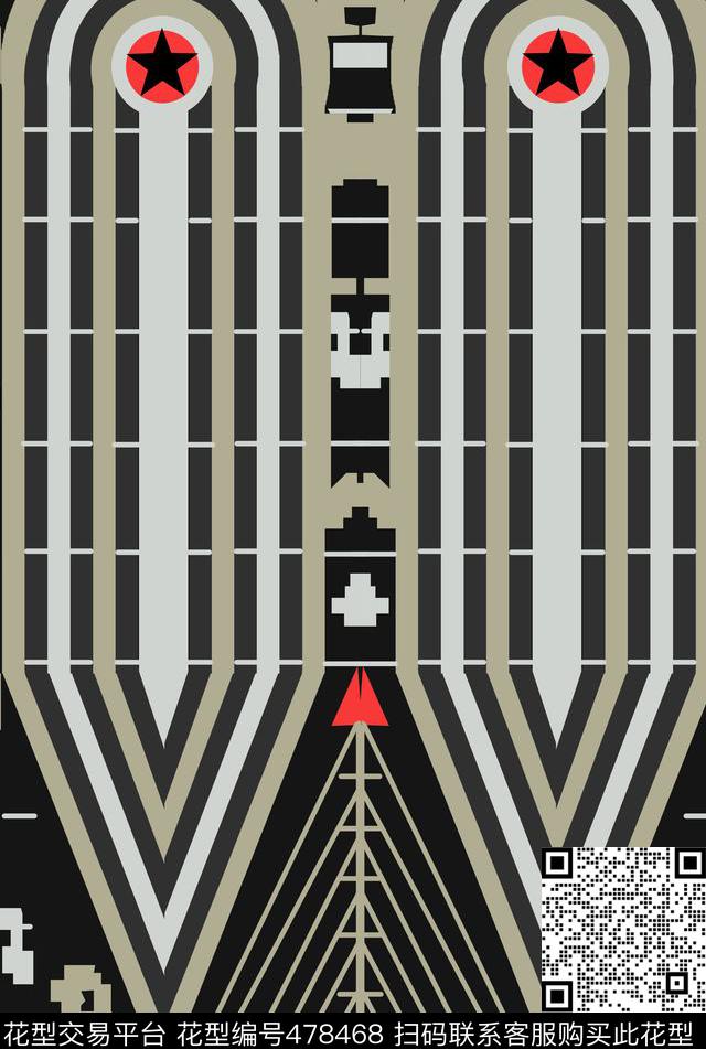 潮流时尚时尚大牌纪梵希传统印花华亿平台下载（图片编号: 478468） - 瓦栏（Walan）