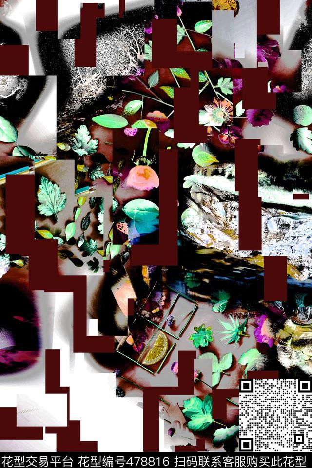 衬衣时尚外套数码印花华亿平台下载（图片编号: 478816） - 瓦栏（Walan）