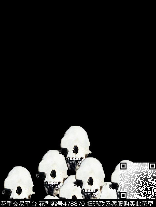 纪梵希GIVENCHY时尚头骨传统印花华亿平台下载（图片编号: 478870） - 瓦栏（Walan）