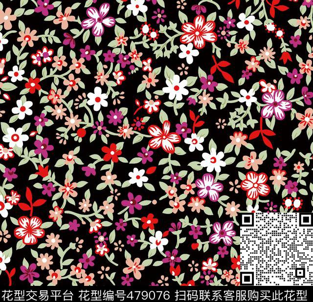 宫廷风花卉大理石数码印花华亿平台下载（图片编号: 479076） - 瓦栏（Walan）