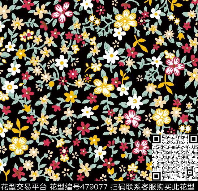 宫廷风花卉大理石数码印花华亿平台下载（图片编号: 479077） - 瓦栏（Walan）