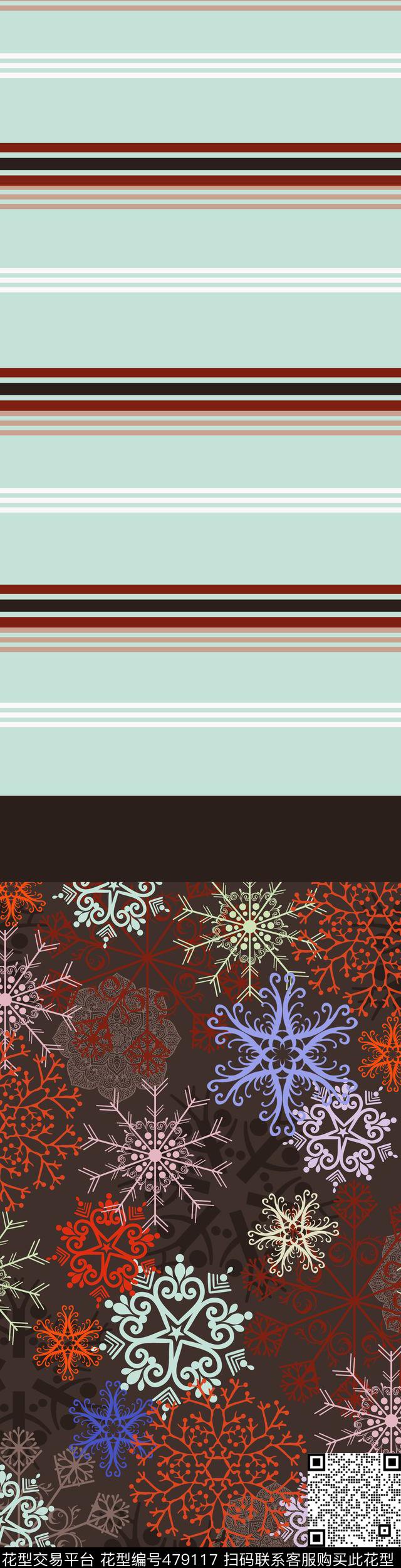 几何纹样床品传统印花华亿平台下载（图片编号: 479117） - 瓦栏（Walan）