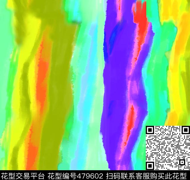 时尚潮流抽象数码印花华亿平台下载（图片编号: 479602） - 瓦栏（Walan）