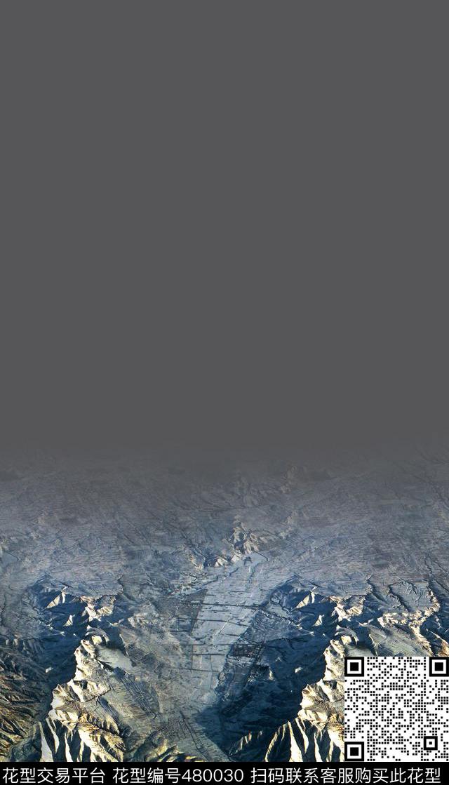 潮流定位风景数码印花华亿平台下载（图片编号: 480030） - 瓦栏（Walan）