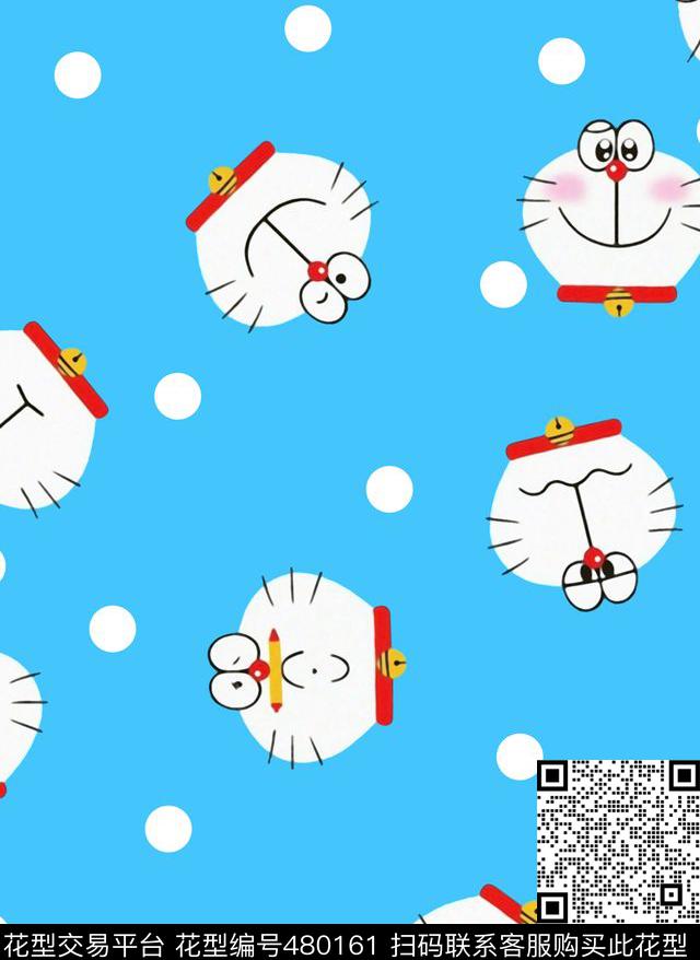 叮当猫童装卡通传统印花华亿平台下载（图片编号: 480161） - 瓦栏（Walan）
