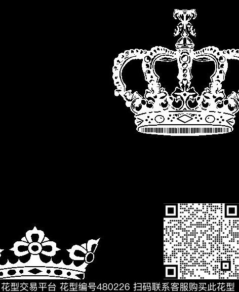 皇冠男装华亿平台秋冬大牌传统印花华亿平台下载（图片编号: 480226） - 瓦栏（Walan）