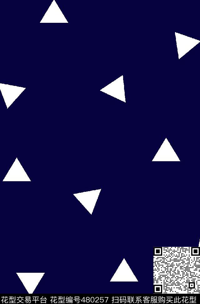 男装华亿平台时尚大牌几何三角形传统印花华亿平台下载（图片编号: 480257） - 瓦栏（Walan）