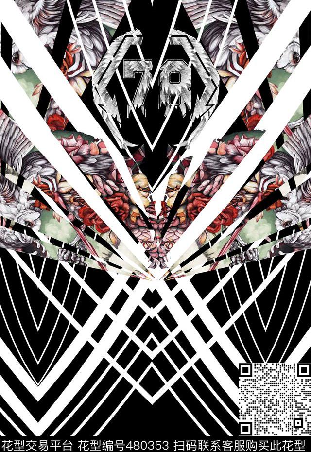 T恤卫衣潮流时尚大牌定位数码印花华亿平台下载（图片编号: 480353） - 瓦栏（Walan）