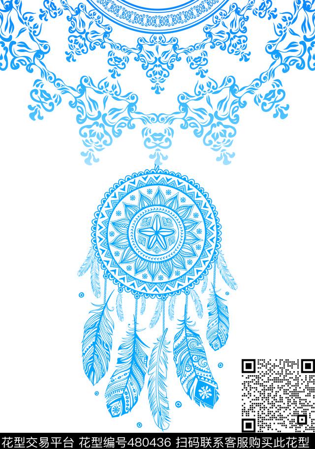 中国风蓝色蓝色定位青花瓷古典中国风传统印花华亿平台下载（图片编号: 480436） - 瓦栏（Walan）