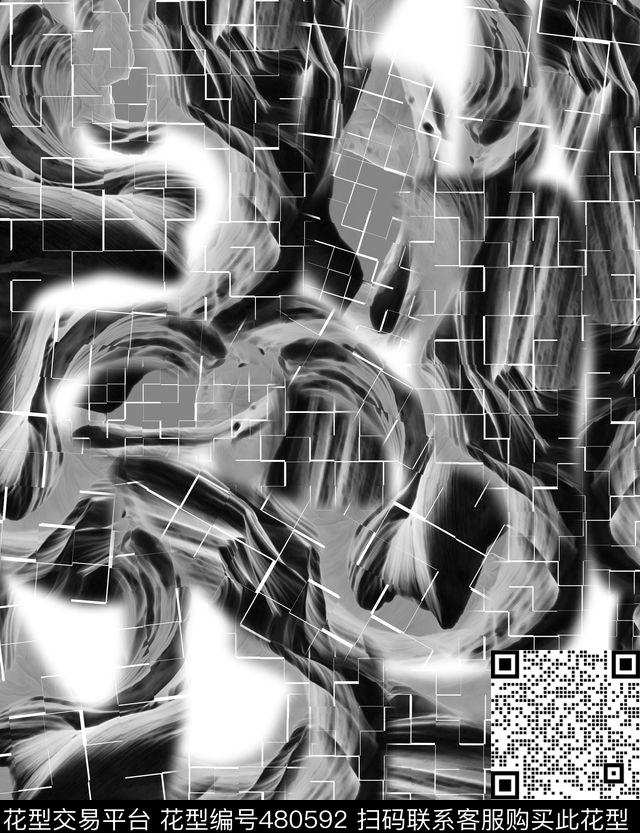 大自然复古肌理数码印花华亿平台下载（图片编号: 480592） - 瓦栏（Walan）