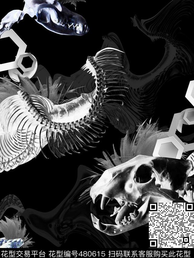 2016抽象几何数码印花华亿平台下载（图片编号: 480615） - 瓦栏（Walan）