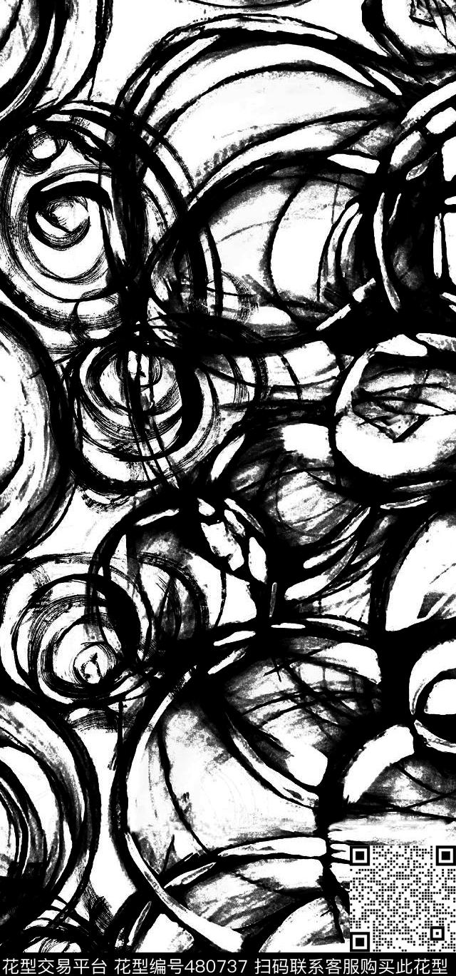 1/2跳接复古夹克传统印花华亿平台下载（图片编号: 480737） - 瓦栏（Walan）