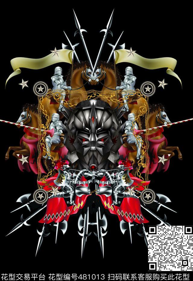 潮流时尚大牌定位男装卫衣T恤数码印花华亿平台下载（图片编号: 481013） - 瓦栏（Walan）