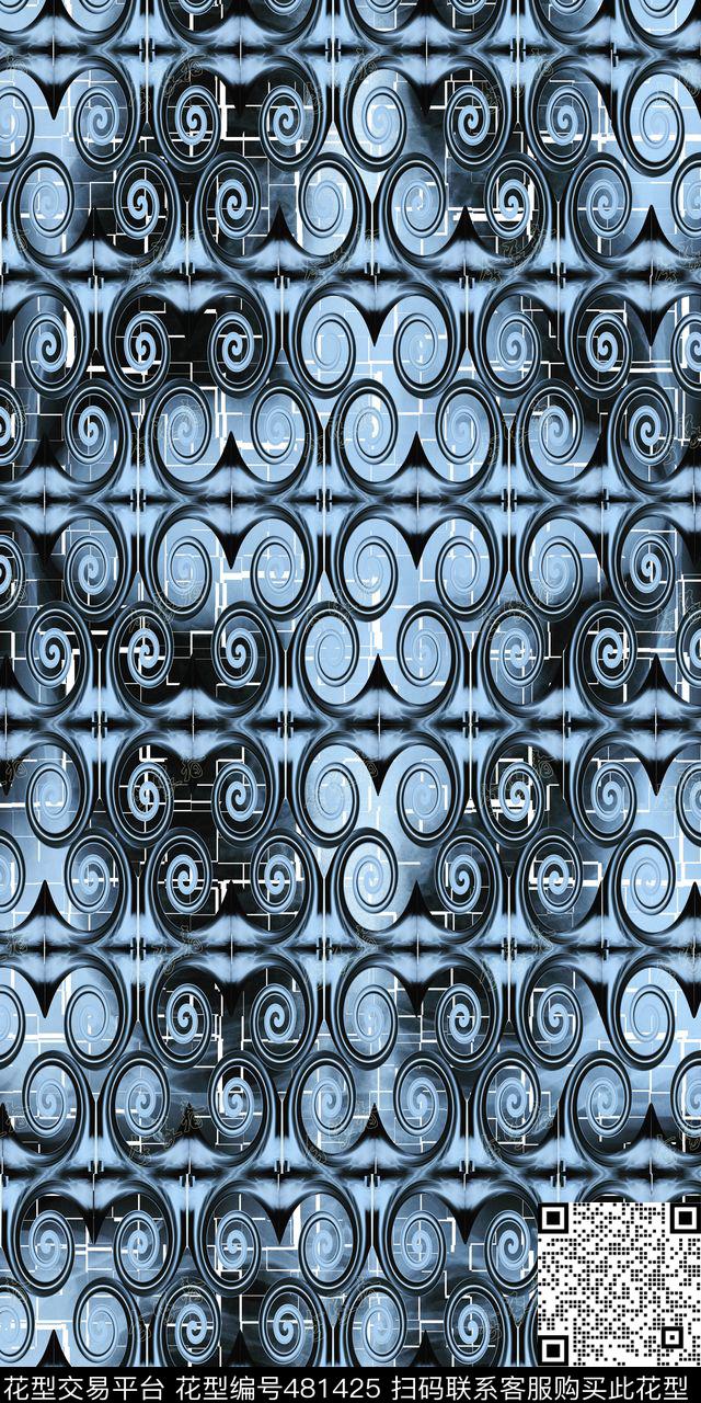 x射线动感时尚数码印花华亿平台下载（图片编号: 481425） - 瓦栏（Walan）