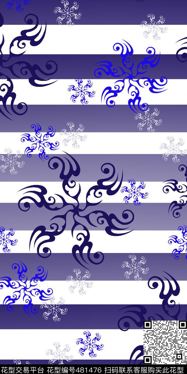 时尚流行现代传统印花华亿平台下载（图片编号: 481476） - 瓦栏（Walan）