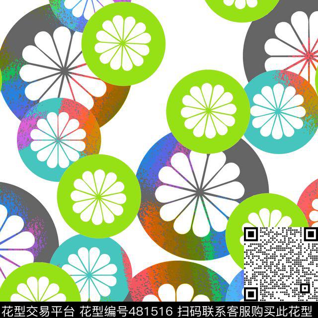 彩虹床品创意服装数码印花华亿平台下载（图片编号: 481516） - 瓦栏（Walan）