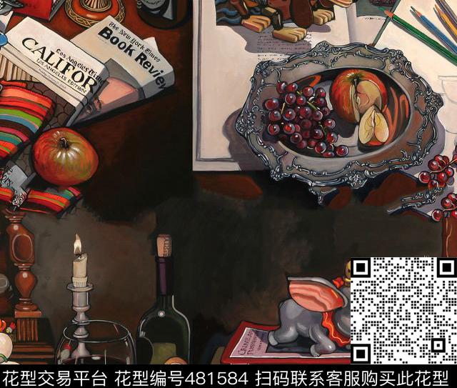 储蓄罐果盘红酒数码印花华亿平台下载（图片编号: 481584） - 瓦栏（Walan）