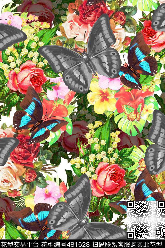 衬衫创意服装面料创意华亿平台图案数码印花华亿平台下载（图片编号: 481628） - 瓦栏（Walan）