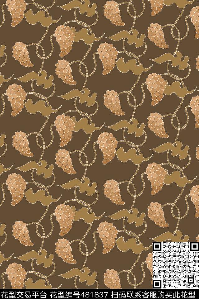 传统传统华亿平台数码印花华亿平台下载（图片编号: 481837） - 瓦栏（Walan）