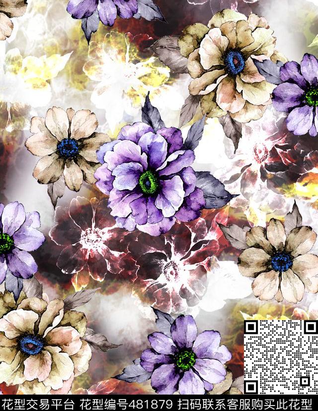 火热火焰热烈数码印花华亿平台下载（图片编号: 481879） - 瓦栏（Walan）