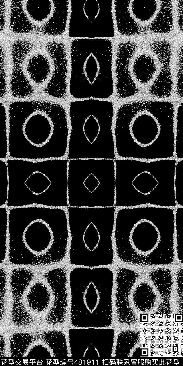 时尚新潮流行手绘抽象肌理丝绸人造棉棉布传统印花华亿平台下载（图片编号: 481911） - 瓦栏（Walan）