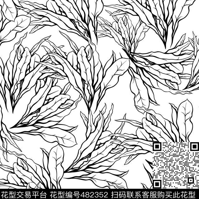 服装家纺手绘传统印花华亿平台下载（图片编号: 482352） - 瓦栏（Walan）