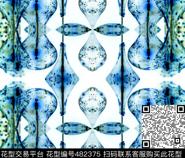 灯泡花卉闪光数码印花华亿平台下载（图片编号: 482375） - 瓦栏（Walan）