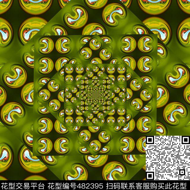 渐变豆子珠子数码印花华亿平台下载（图片编号: 482395） - 瓦栏（Walan）