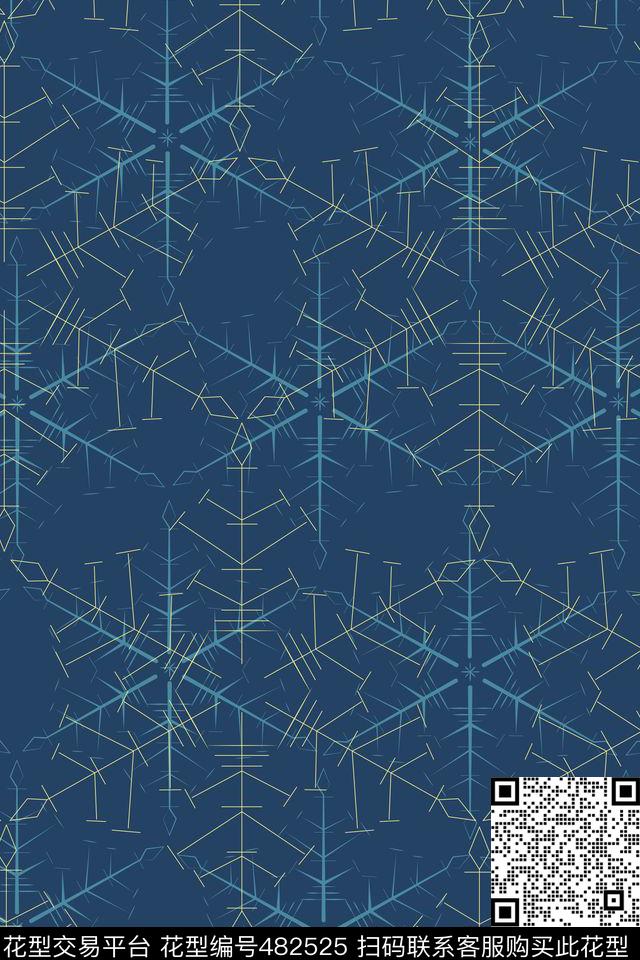 写意雪数码印花华亿平台下载（图片编号: 482525） - 瓦栏（Walan）