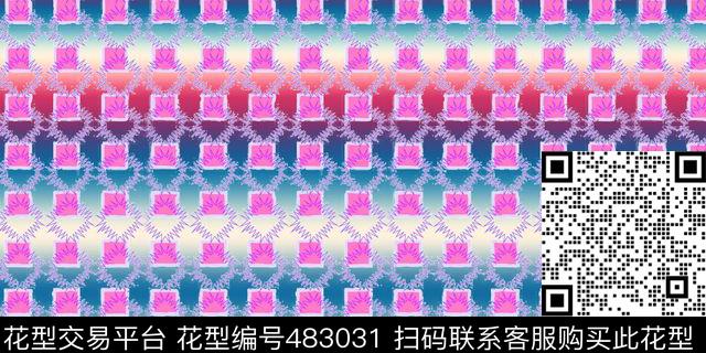 幾何現代獨創传统印花华亿平台下载（图片编号: 483031） - 瓦栏（Walan）