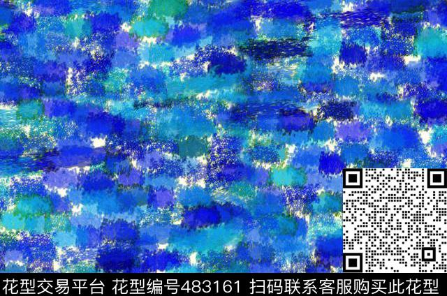 复古手绘水彩画水粉笔刷男女装华亿平台数码印花华亿平台下载（图片编号: 483161） - 瓦栏（Walan）